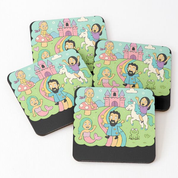 Item preview, Whimsical Fantasy System Of A Down Cartoon designed and sold by VividHollow.