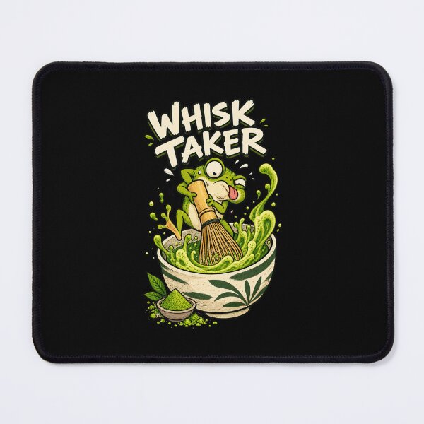 Item preview, Funny Frog Matcha Whisk Taker Cartoon designed and sold by CG Studio.