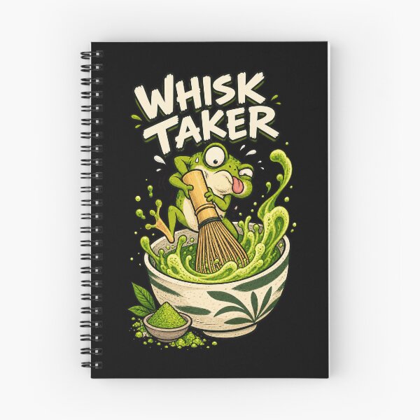 Item preview, Funny Frog Matcha Whisk Taker Cartoon designed and sold by CG Studio.