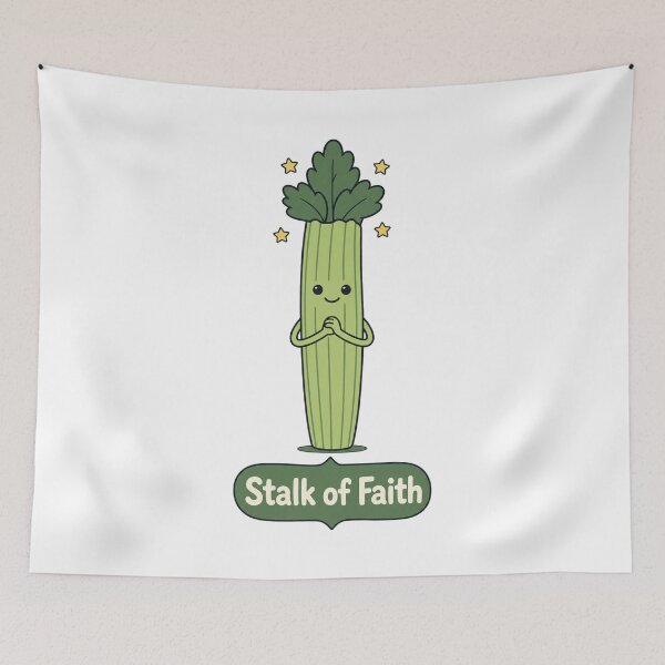 Item preview, Stalk of Faith Celery designed and sold by MOSIDRIP™.