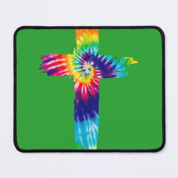 Item preview, Cross Tie Dye Christian Jesus Hippie Bible Religious designed and sold by melodycook.
