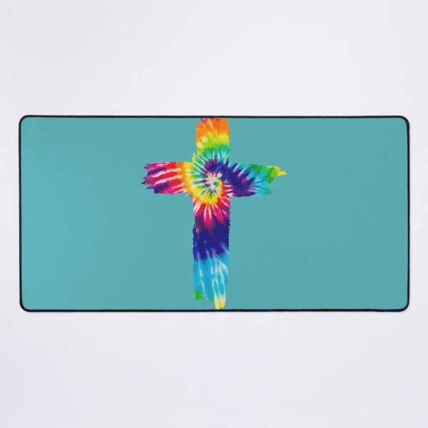 Item preview, Cross Tie Dye Christian Jesus Hippie Bible Religious designed and sold by melodycook.