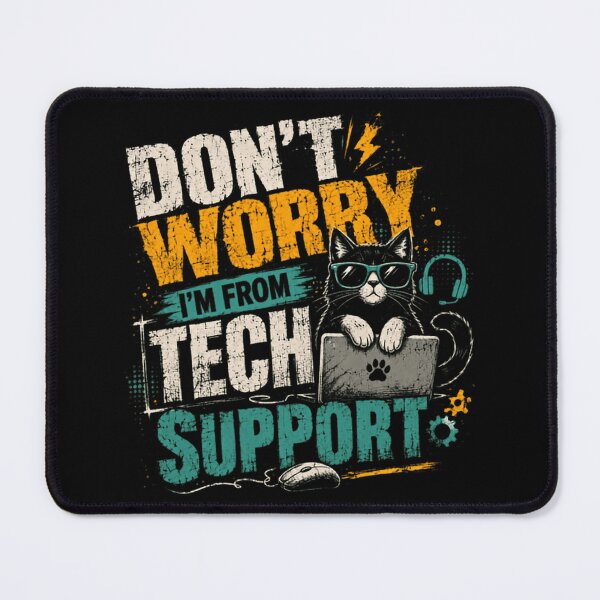 Item preview, Don't Worry I'm From Tech Support IT Professional Computer Technician Funny designed and sold by SkeletonsDanger.