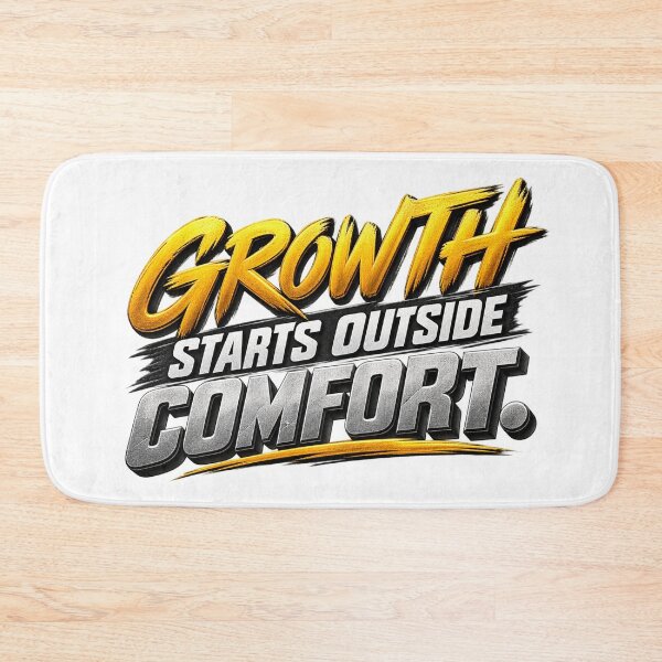 Item preview, Growth Starts Outside Comfort designed and sold by bolaAura.