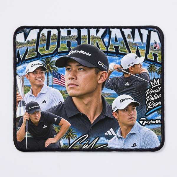 Item preview, Collin Morikawa Retro Bootleg Design designed and sold by jasminemelswick.