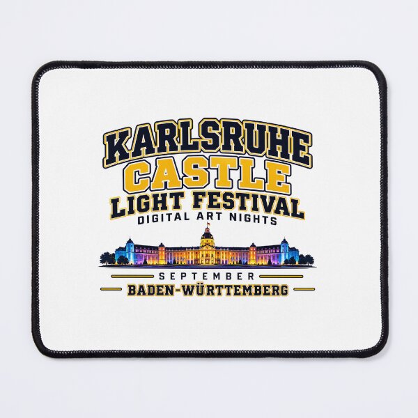 Item preview, Karlsruhe Castle Light Festival Digital Art Nights September designed and sold by IRON WINGS /USAF.