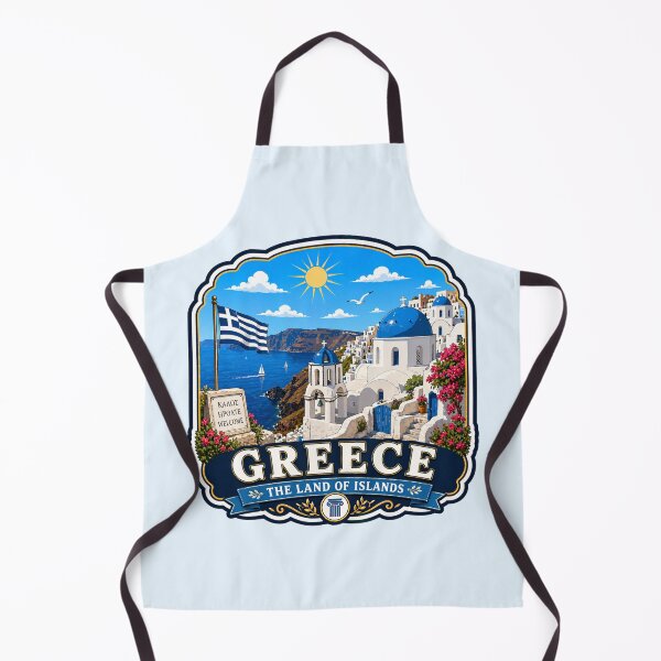 Item preview, Greece - The Land of Islands designed and sold by Myra365Art.
