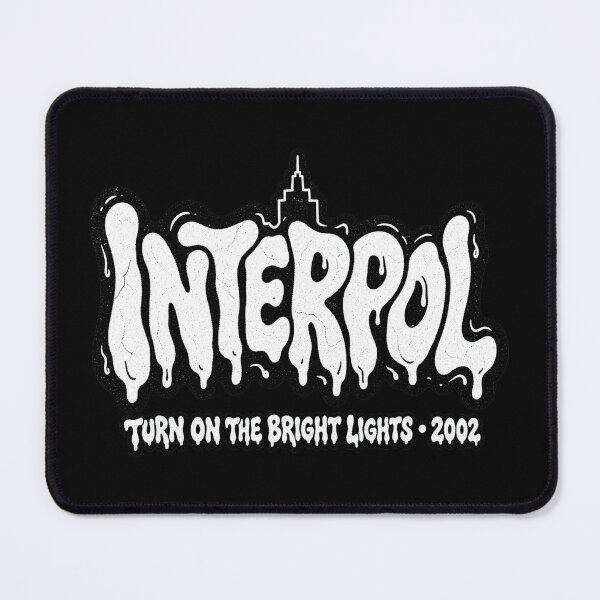 Item preview, Interpol Turn On The Bright Lights Melting Drip Indie Rock Artwork designed and sold by JMS-Artvintage.