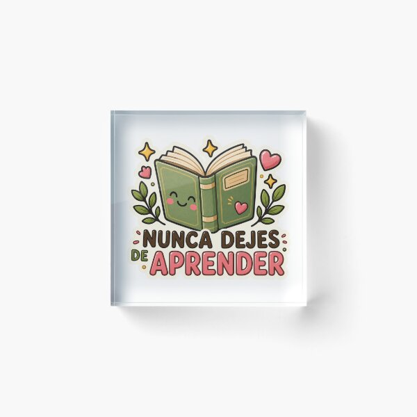 Item preview, Kawaii Book Never Stop Learning Cute Motivational Design designed and sold by Car23314.