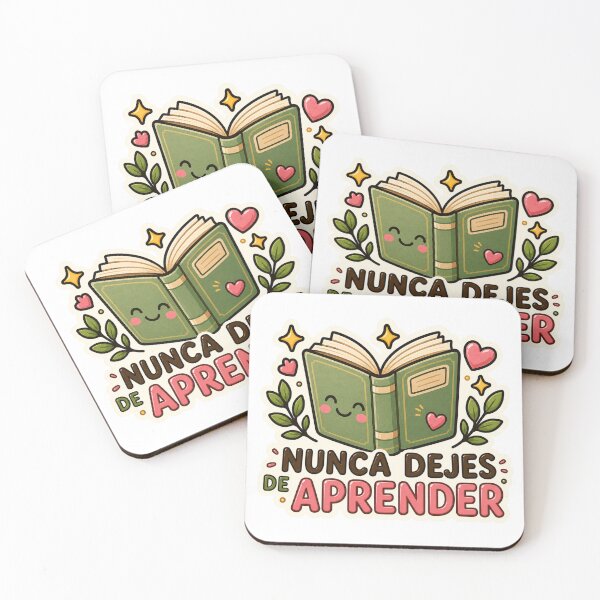 Item preview, Kawaii Book Never Stop Learning Cute Motivational Design designed and sold by Car23314.