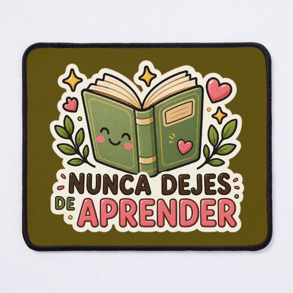 Item preview, Kawaii Book Never Stop Learning Cute Motivational Design designed and sold by Car23314.