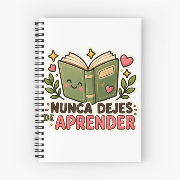 Item preview, Kawaii Book Never Stop Learning Cute Motivational Design designed and sold by Car23314.