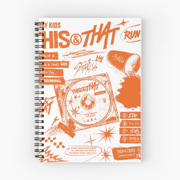 Item preview, Retro Stray Kids This And That Run It Kpop Tracklist Vintage designed and sold by DianneShelton.