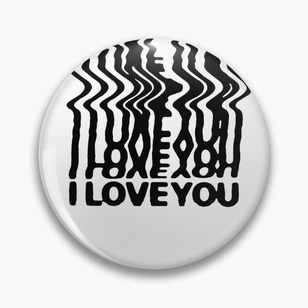 Item preview, I Love You Distorted Type designed and sold by rutmerdesign.