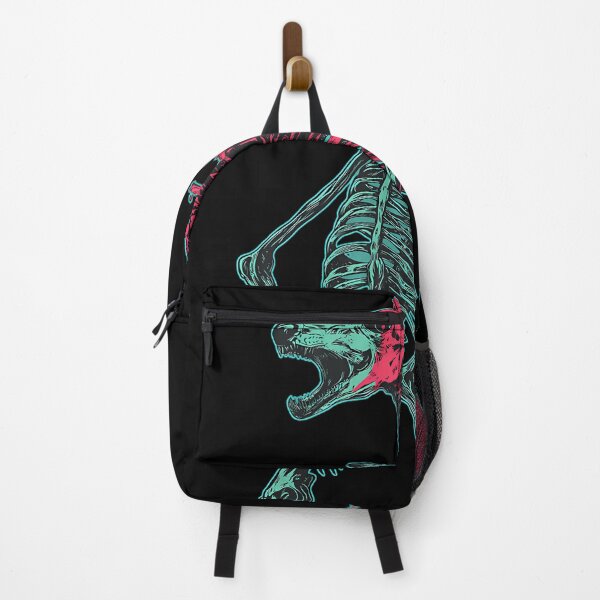 Item preview, Teal And Pink Skeletal Deer Pierced By An Arrow designed and sold by AlfonDouglas.