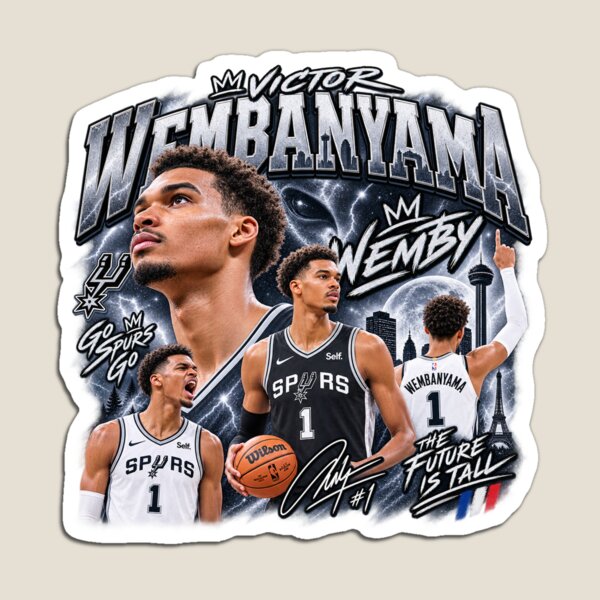 Item preview, Victor Wembanyama Retro Design designed and sold by jasminemelswick.