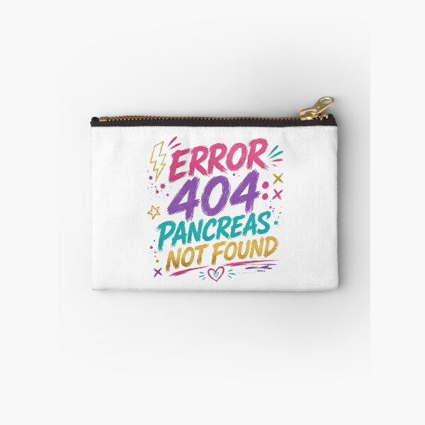 Item preview, Type 1 Diabetes - Error 404: Pancreas not found designed and sold by Funny Diabetes.