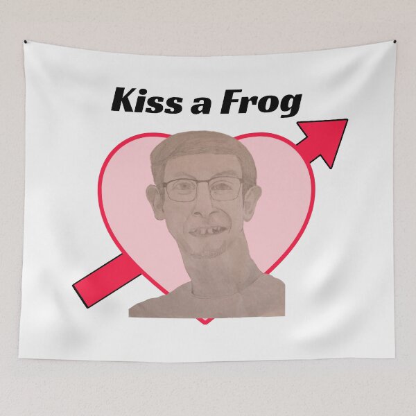 Item preview, Kiss a Frog (Funny DD Kid) designed and sold by starturtle87.