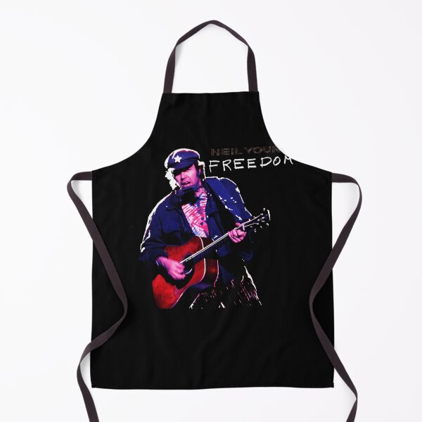 Item preview, Neil Young Freedom Acoustic Guitar Music Portrait designed and sold by FreidaStreich.