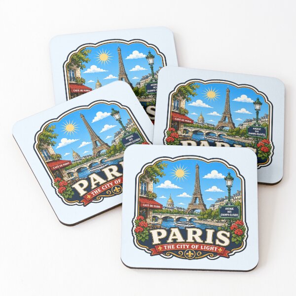 Item preview, Paris - The City of Light designed and sold by Myra365Art.