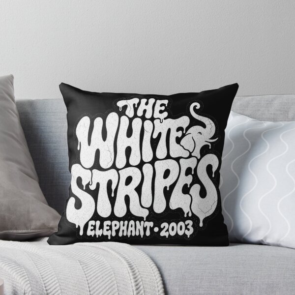 Item preview, The White Stripes Elephant 2003 Melting Typography Garage Rock designed and sold by JMS-Artvintage.