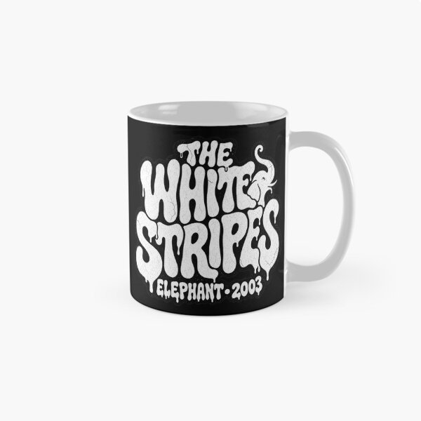 Item preview, The White Stripes Elephant 2003 Melting Typography Garage Rock designed and sold by JMS-Artvintage.