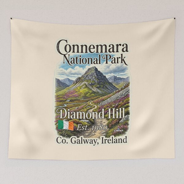 Item preview, Vintage Connemara National Park designed and sold by EvergreenPark - Tee Studio.