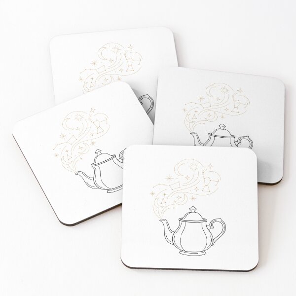 Item preview, Vintage Cosmic Teapot Celestial Stars Tea Art designed and sold by pattman.