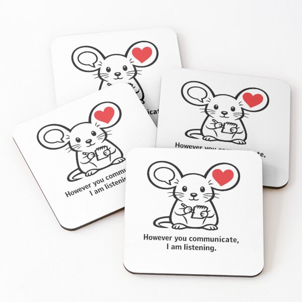 Item preview, A Tiny Mouse with a Big Heart designed and sold by Mindful56.