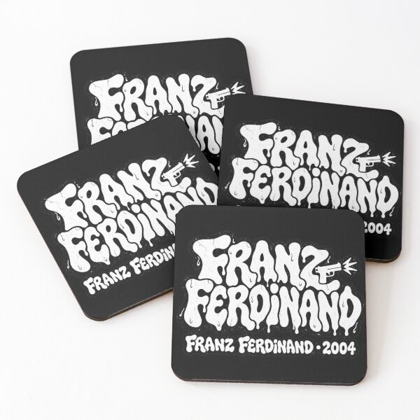 Item preview, Franz Ferdinand 2004 Debut Album Drip Lettering Post Punk designed and sold by JMS-Artvintage.