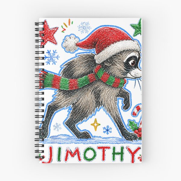 Item preview, JIMOTHY Christmas Jimothy Viral Raccoon Meme Santa For Women Men designed and sold by AndreasVelas.