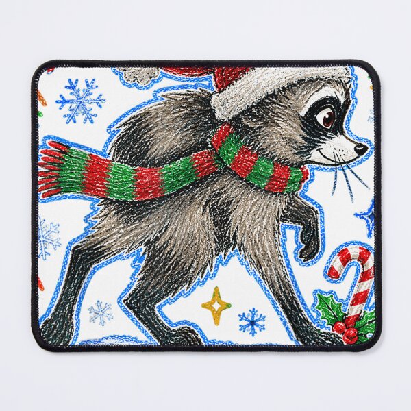 Item preview, JIMOTHY Christmas Jimothy Viral Raccoon Meme Santa For Women Men designed and sold by AndreasVelas.