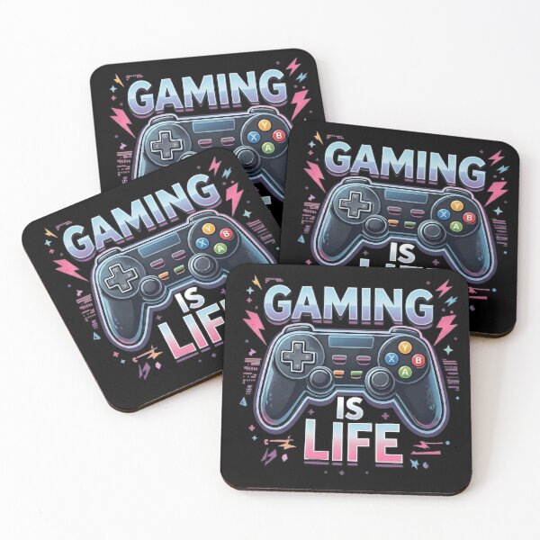 Item preview, Gaming Is Life Funny Video Game Controller Gamer Humor designed and sold by FruitDramaClub.
