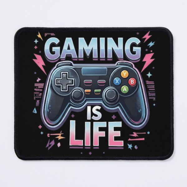 Item preview, Gaming Is Life Funny Video Game Controller Gamer Humor designed and sold by FruitDramaClub.