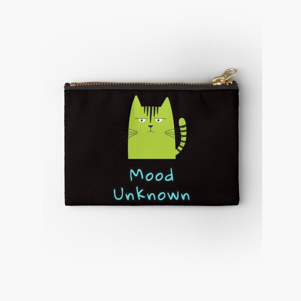 Item preview, Mood Unknown | Funny Green Cat | Mood System Cats designed and sold by ContigoART.