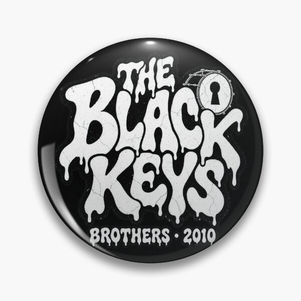 Item preview, The Black Keys Brothers 2010 Blues Rock Drip Typography designed and sold by JMS-Artvintage.