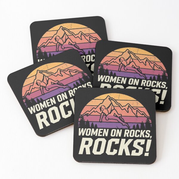 Item preview, Women on Rocks, Rocks • Rock Climbing designed and sold by Applecrunch.
