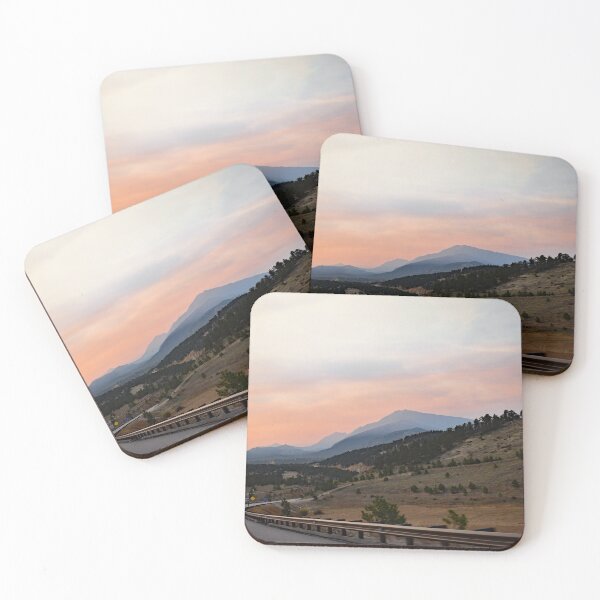 Item preview, Allenspark Colorado Highway 7 Longs Peak Sunset Sky designed and sold by KillNFuel.
