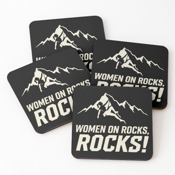 Item preview, Women on Rocks, Rocks • Rock Climbing designed and sold by Applecrunch.