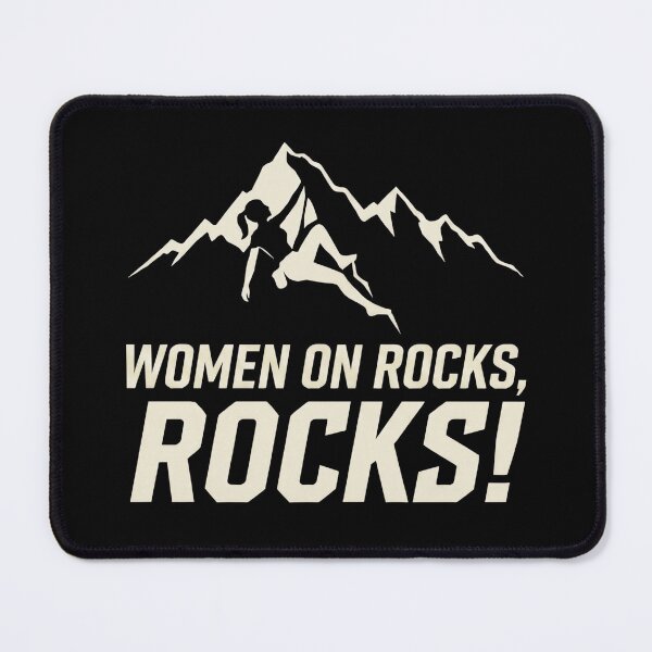 Item preview, Women on Rocks, Rocks • Rock Climbing designed and sold by Applecrunch.
