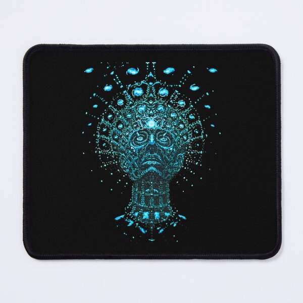 Item preview, Surreal Face Glow Blue designed and sold by BarevyAsStore.