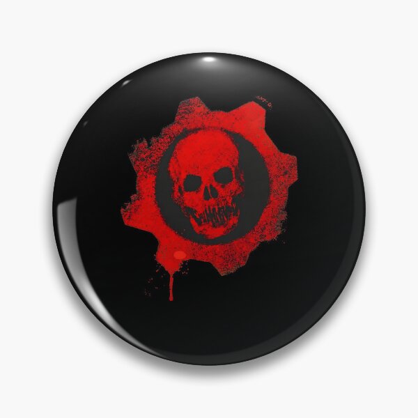 Item preview, Gears of War Skull Gear Spray Paint  designed and sold by GamtosMintys.