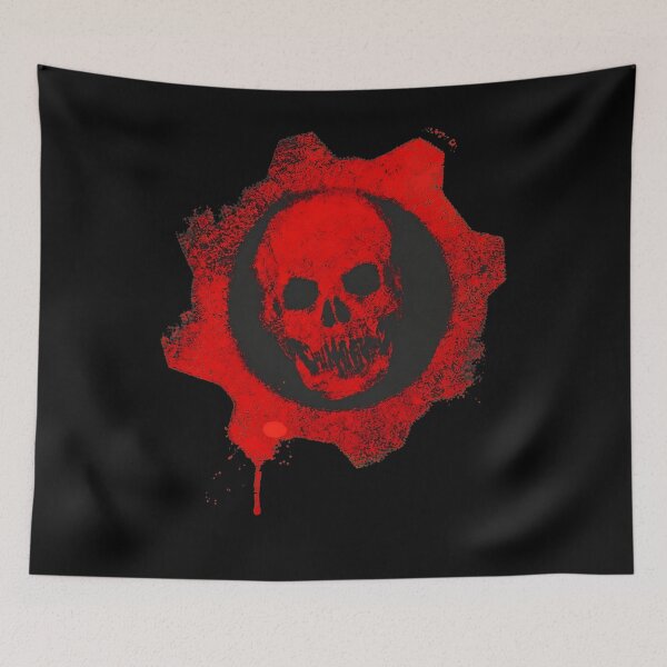 Item preview, Gears of War Skull Gear Spray Paint  designed and sold by GamtosMintys.