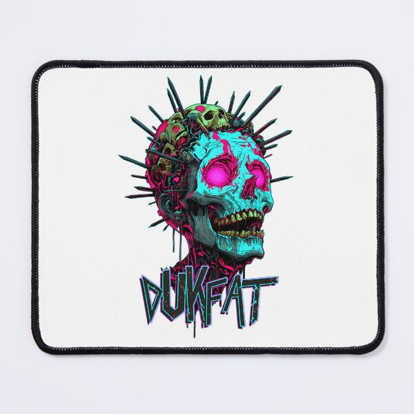 Item preview, Neon Cyberpunk Skull With Spikes designed and sold by SkylSchmidt.