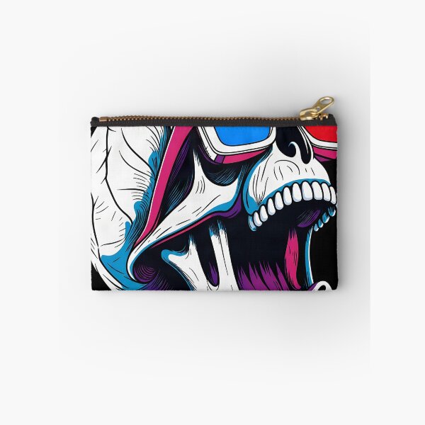 Item preview, Skull with 3D glasses designed and sold by PiggyWonka.