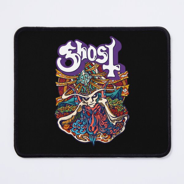 Item preview, Ghostt Band Psychedelic Skull designed and sold by HollyBellArtSte.