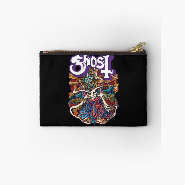 Item preview, Ghostt Band Psychedelic Skull designed and sold by HollyBellArtSte.