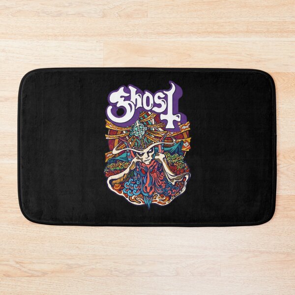 Item preview, Ghostt Band Psychedelic Skull designed and sold by HollyBellArtSte.