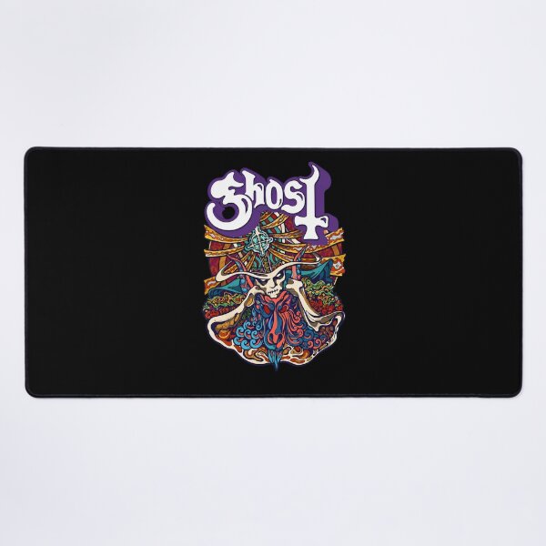 Item preview, Ghostt Band Psychedelic Skull designed and sold by HollyBellArtSte.