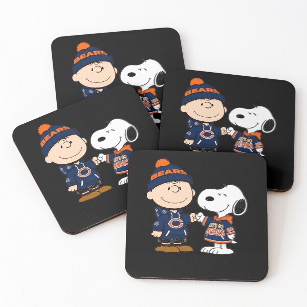 Artikelvorschau, Charlie Brown und Snoopy geben sich ein High Five (Chicago Bears) entworfen und verkauft von fizzstocmathepa.